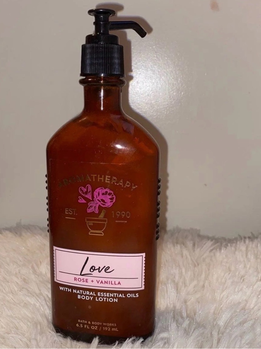 Bath & Body Works Love Rose + Vanilla Body Lotion